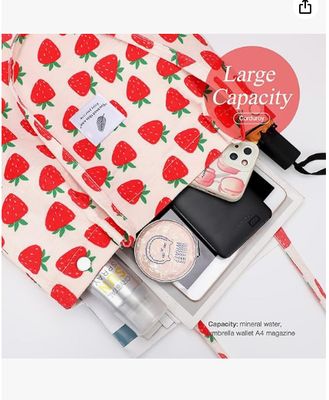 여자 여자, 큰 용량 코드루로이 재사용 식료품 배낭