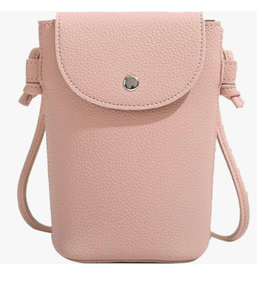 Cell Phone Bag PU Leather Small Shoulder Bag with Adjustable Strap Crossbody Phone Purse,Concert Bag,Soft PU Leather,Tidy Stitching,Snap Button Closure,Bag for Phone,Keys,Cards & Gloss