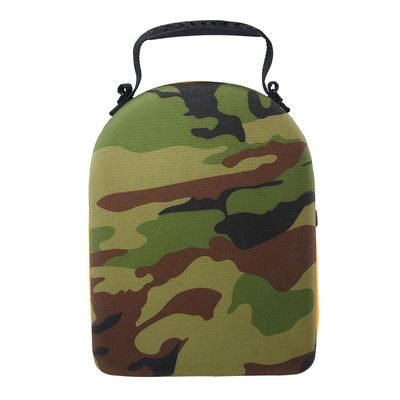 휴대용 EVA 저장 케이스 하드 껍질과 위장 색상 야구 모자와 여행 액세서리