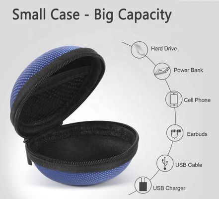 스타일리시하고 안전한 보관을 위해 사용자 지정 PU 가죽 외곽 껍질과 부드러운 직물 배열을 갖춘 혁신적인 EVA 하드 케이스