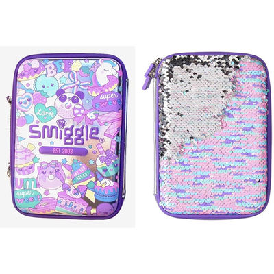 방수 및 충격 방지 기능, 메쉬 포켓, 엠보싱/디보싱 금속 플레이트 로고 옵션이 있는 맞춤형 EVA 연필 케이스