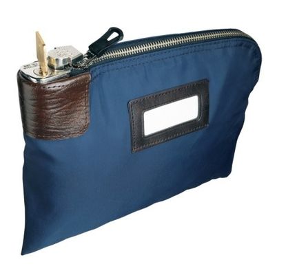 ODM OEM 캔버스 11X6인치 지퍼 은행 예금 가방 2 키 캔버스 잠금 지퍼 은행 예금 가방 2 키 PVC 주머니 지퍼 은행 가방