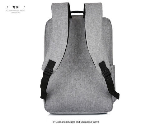 대용품 공장 야외 나일론 방수 노트북 배낭 지퍼 닫기 나일론 방수 노트북 배낭 USB 인터페이스